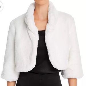 Laundry by Shelli Segal Faux Fur Shrug - WORN FOR LESS THAN 30 MINUTES